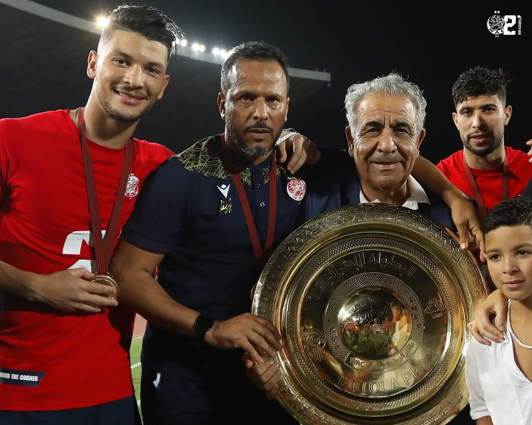 فوزي البنزرتي أفضل مدرب في المغرب 