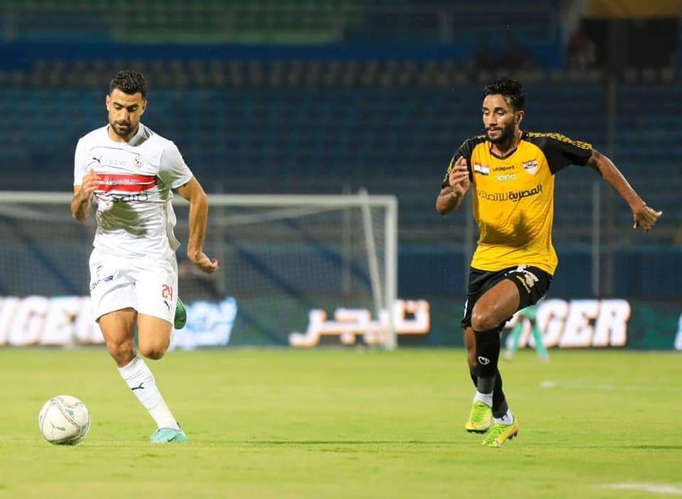 إصابة الدولي حمزة المثلوثي في تمارين الزمالك