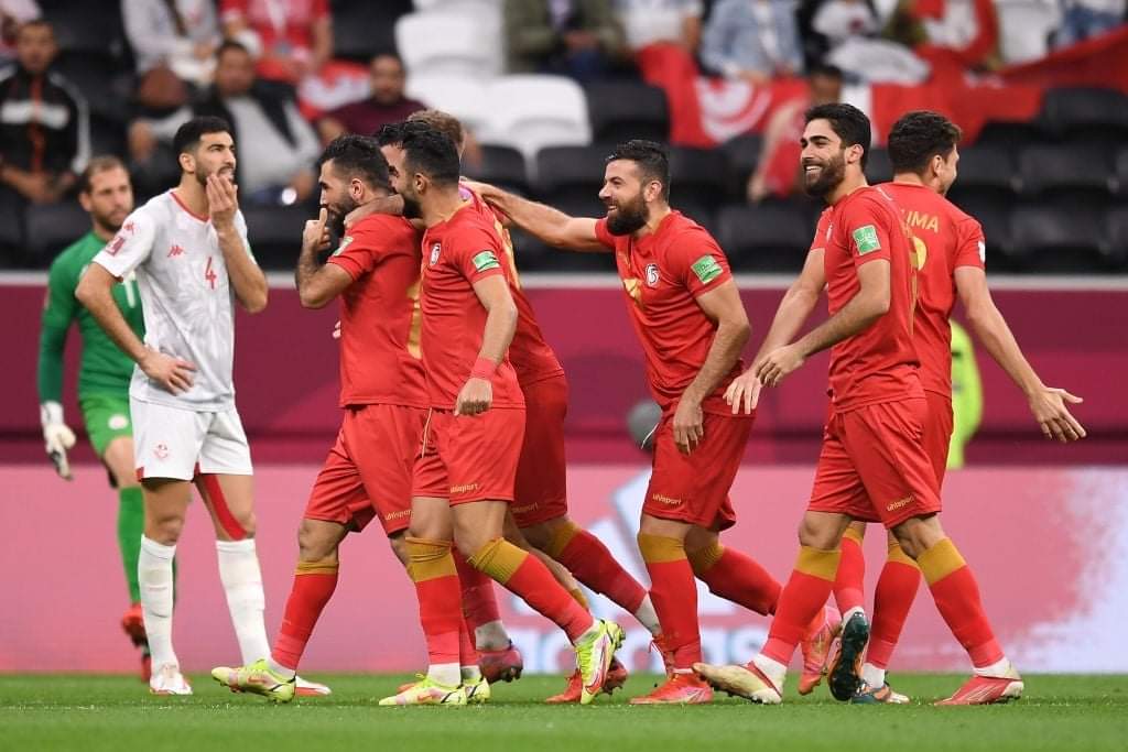 كأس العرب: سوريا تعيد تونس  إلى الأرض وتخلط حسابات المجموعة الثانية 