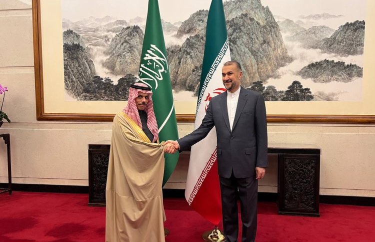 تفعيلا لاستئناف العلاقات.. وزيرا خارجية السعودية وإيران يلتقيان في بكين 
