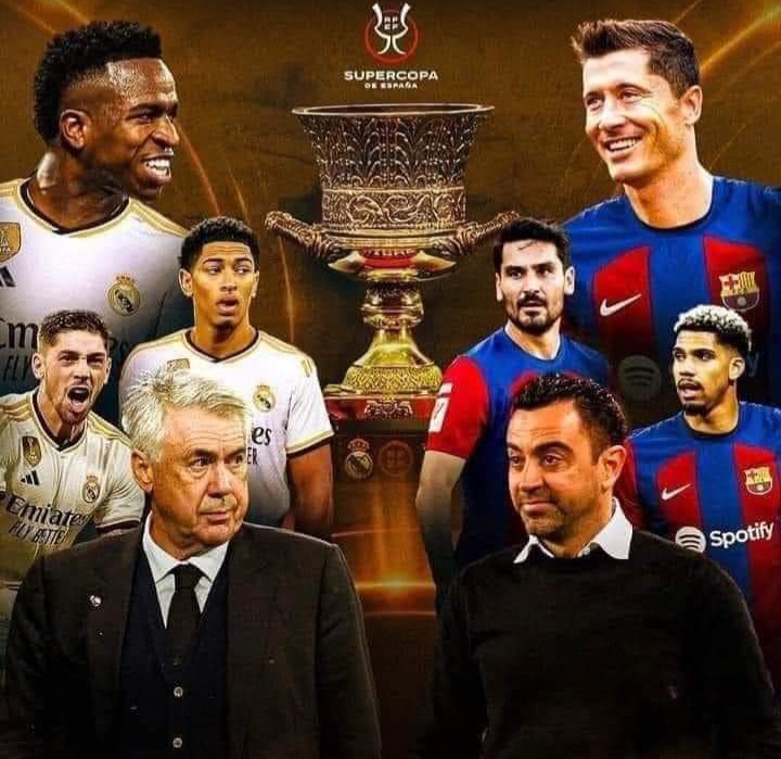 السوبر الإسباني: اللقب 15 لبرشلونة أم 13 للريال ؟