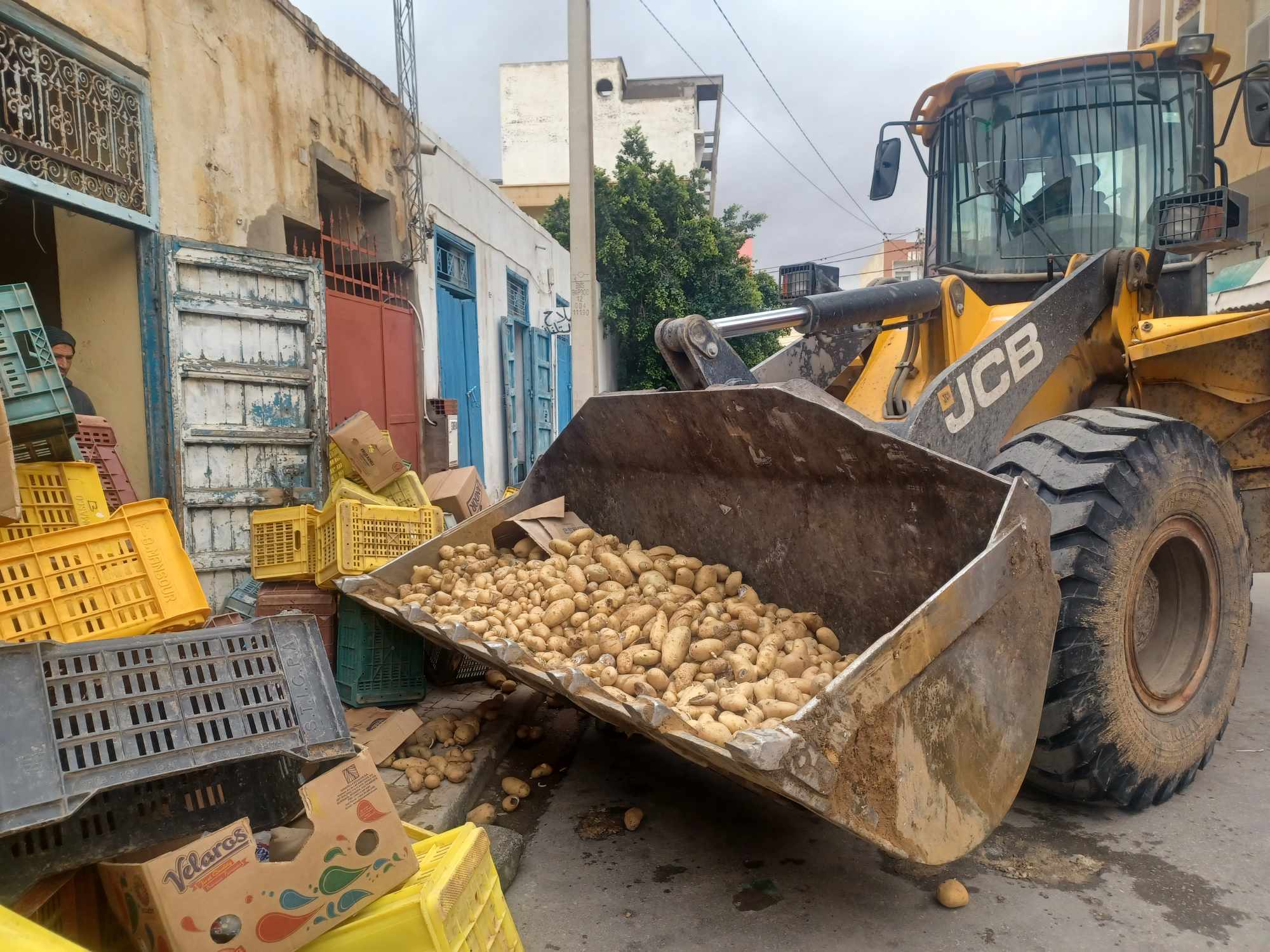 صور/ سيدي بوزيد..حجز واتلاف حوالي 8 أطنان من البطاطا غير صالحة للاستهلاك البشري 