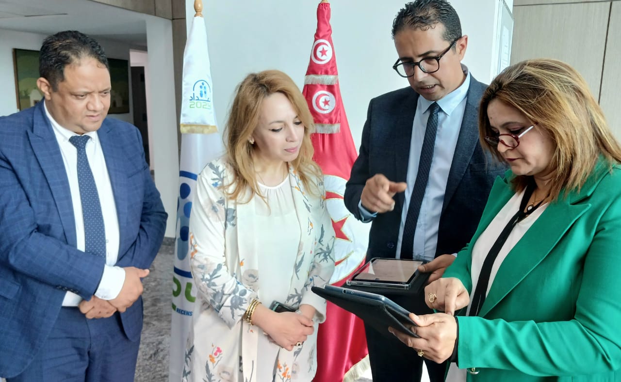 وزيرة الإقتصاد تشرف على العملية الإحصائية الأولى للتعداد العام للسكان والسكنى 2024