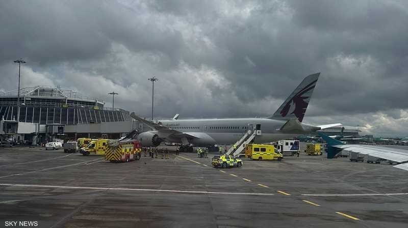  إصابات على متن طائرة قطرية بسبب "المطبات"