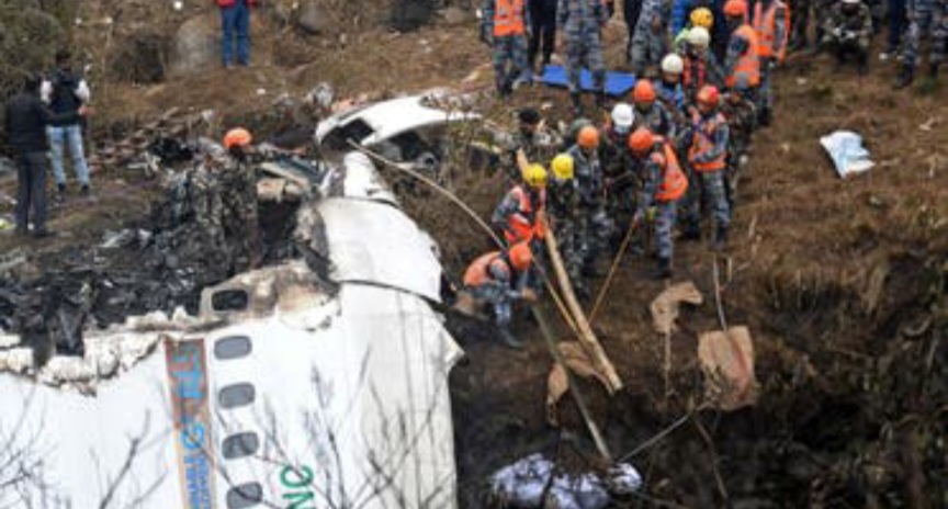  نيبال.. مقتل 19 شخصا في حادث تحطم طائرة أثناء اقلاعها