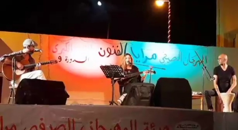 فيديو/بعرض مصغّر من "شغف " .. منى شطورو تُمتع جمهور مهرجان مرايا الفنون بالقلعة الكبرى