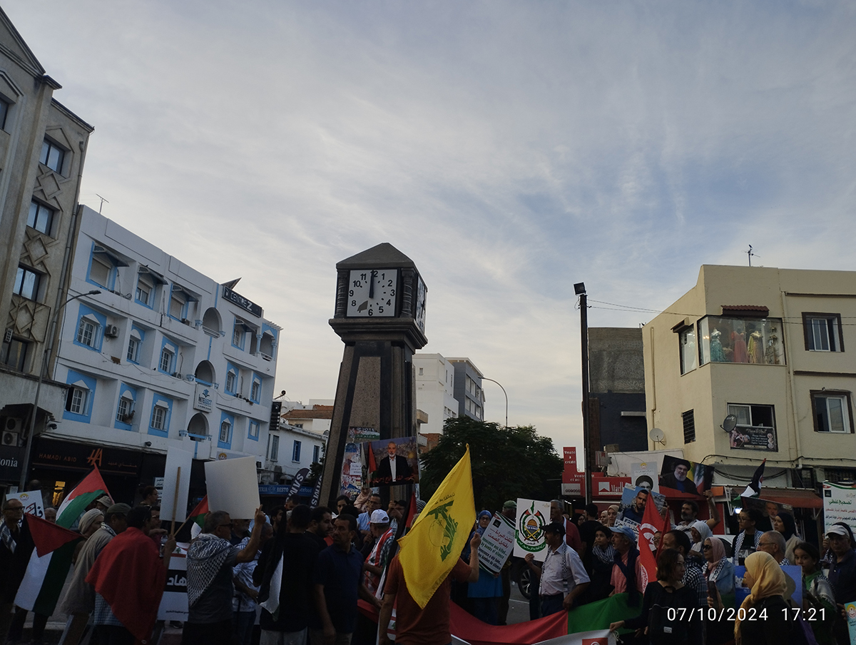 بنزرت: وقفات لدعم فلسطين و لبنان  