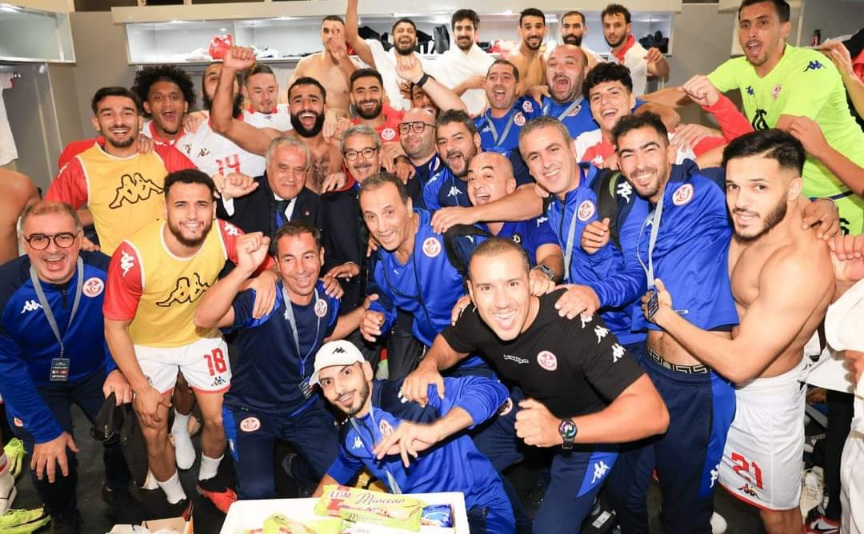 بعثة المنتخب تعود إلى تونس 