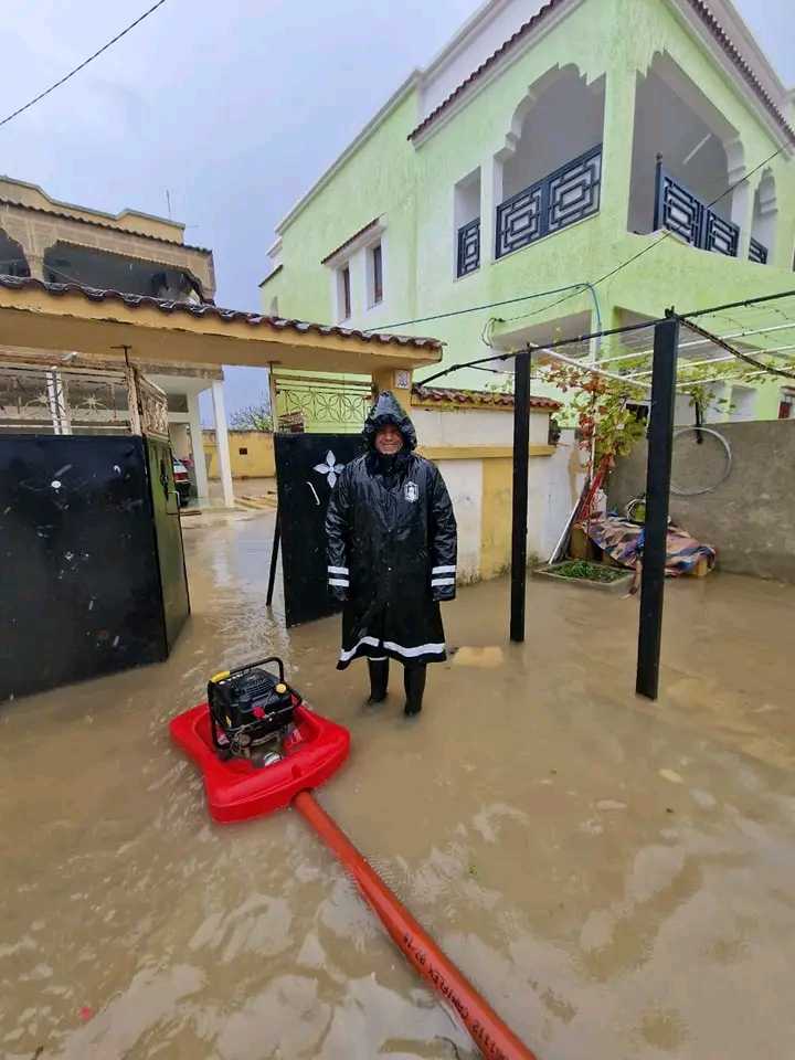 غار الدماء.. المياه تغمر منطقة البرانصية